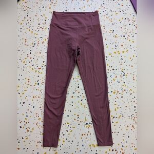 Girlfriend collective Ribbed Purple Legging M